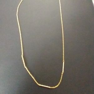 Gold necklace